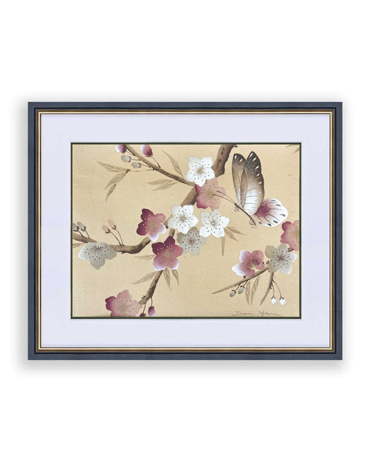 Plum Blossom Original Painting - Diane Hill