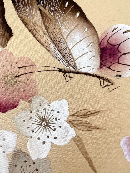 Plum Blossom Original Painting - Diane Hill