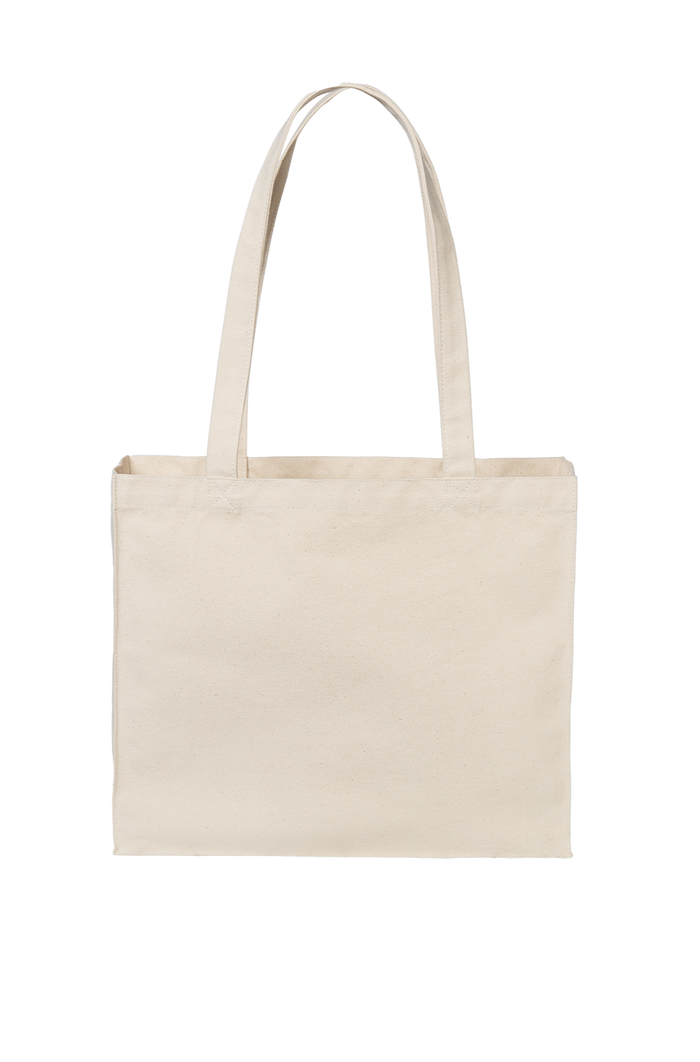 Natural Custom Cotton Canvas Shopper Tote - Corporate Gifts