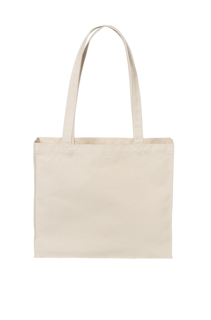 Natural Custom Cotton Canvas Shopper Tote - Corporate Gifts