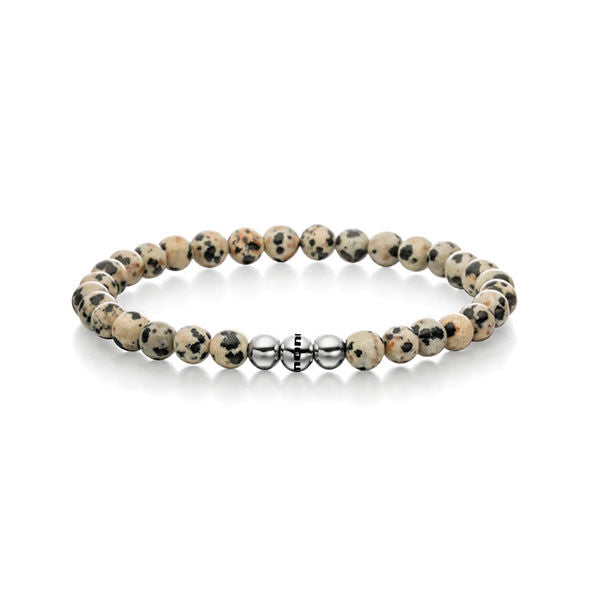 Power of 3! Armband "Das besondere Etwas", Dalmatiner Jaspis