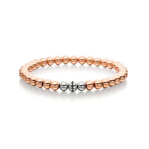 Power of 3! Perlenarmband "Sanftmut", Edelstahl