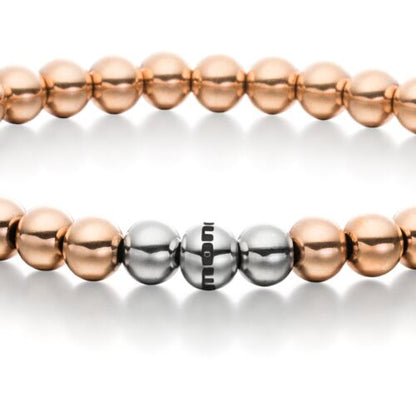 Power of 3! Perlenarmband "Sanftmut", Edelstahl