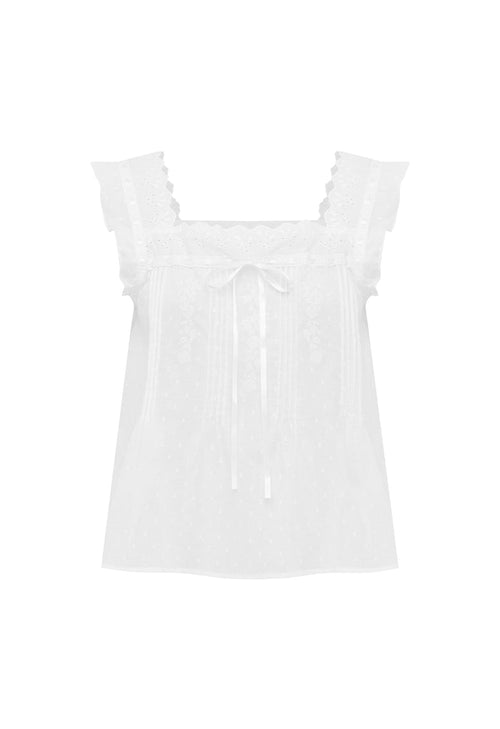 Prairie Camisole Bianca