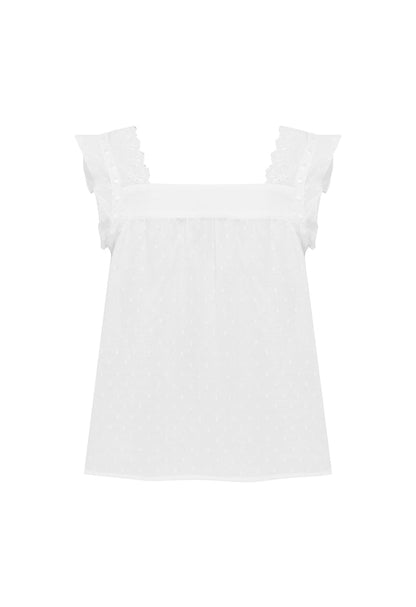 Prairie Camisole Bianca