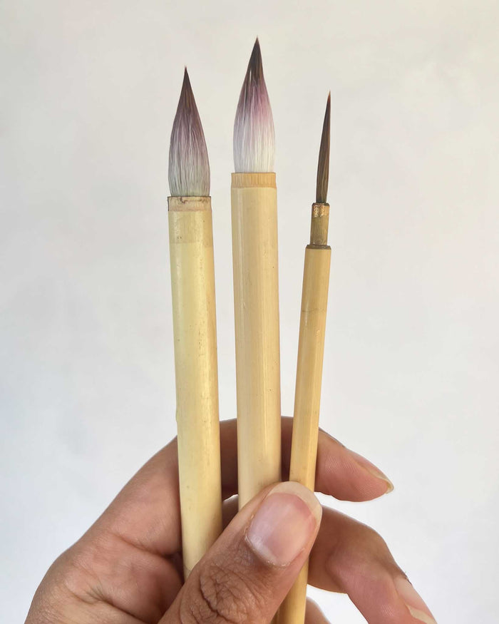 Chinoiserie Brush Set of 3 - Diane Hill