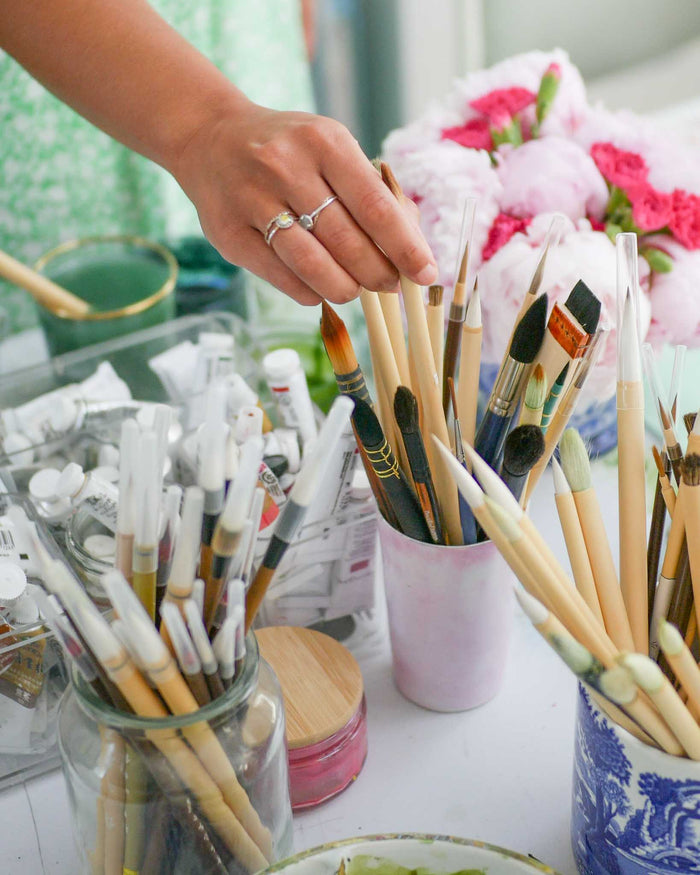 Chinoiserie Brush Set of 3 - Diane Hill