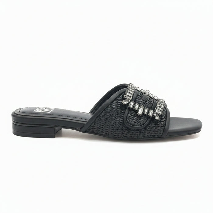 Raffia Mule Sandal