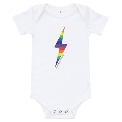 PRIDE Lightning Bolt Onesie