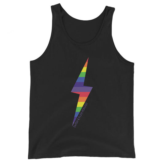 PRIDE Lightning Bolt Unisex Tank Top