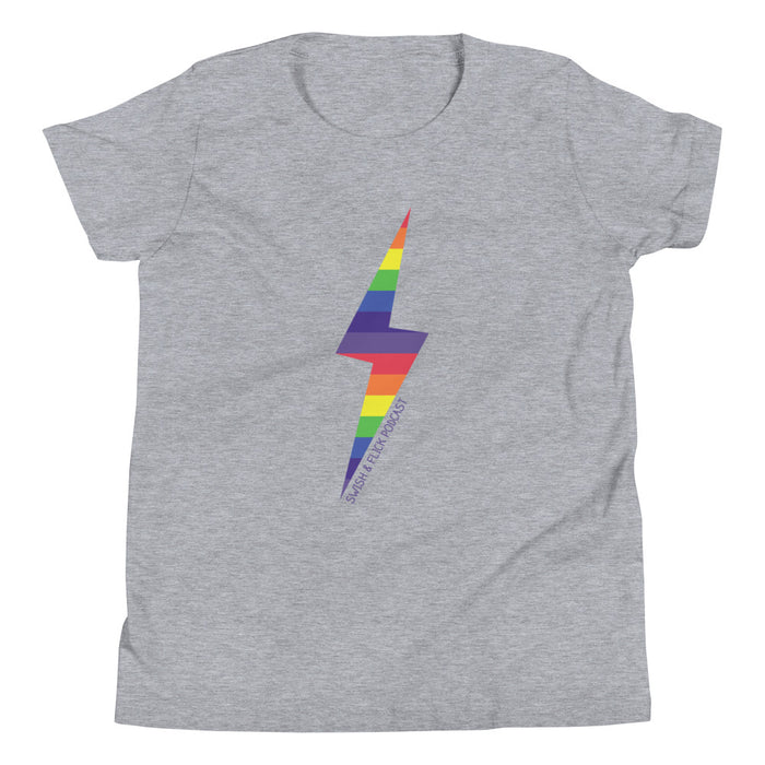 PRIDE Lightning Bolt Youth Short Sleeve T-Shirt