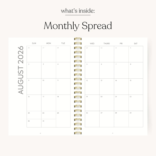 Elyse Breanne Design Calendars and Planners Primavera Academic Planner