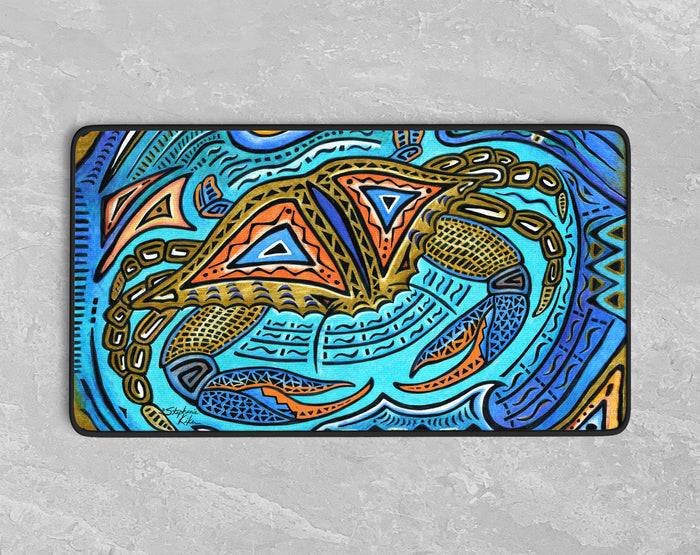 Primitive Crab Desk Mat