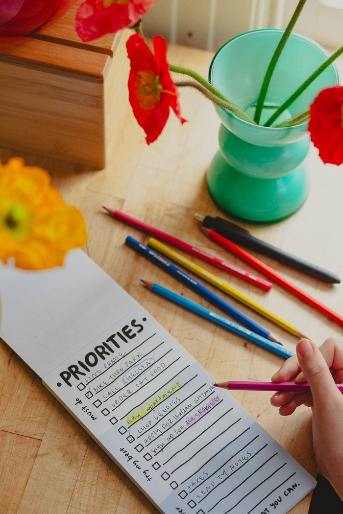 Priorities Notepad