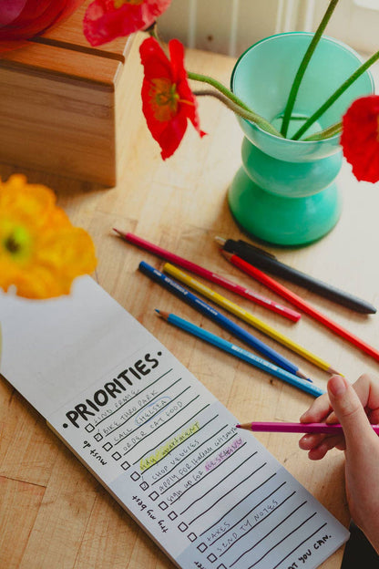 Priorities Notepad
