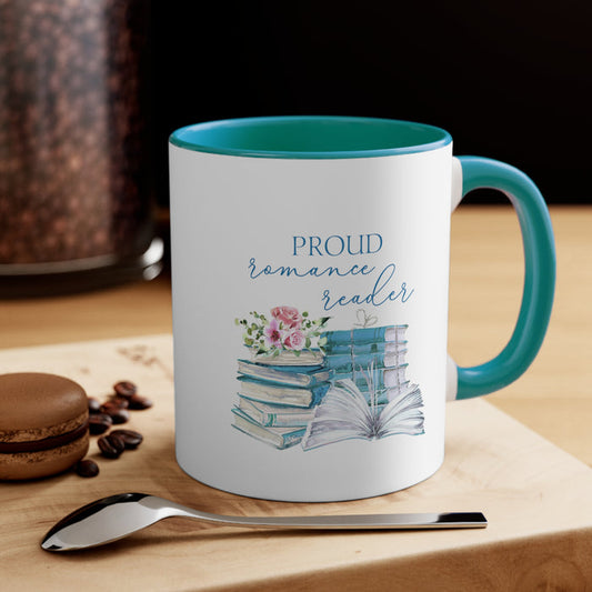 Proud Romance Reader 11oz Accent Mug
