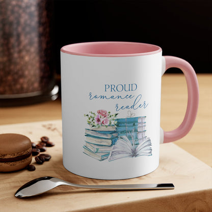 Proud Romance Reader 11oz Accent Mug
