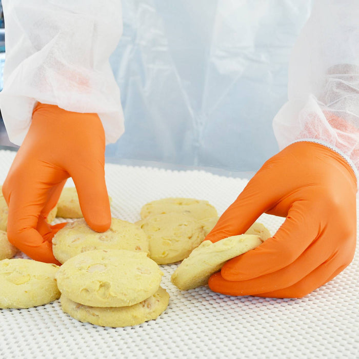 Proval Nitrile Orange PF Nitrile Disposable Glove