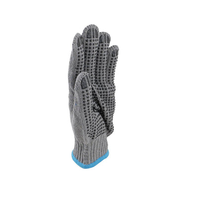 Proval Poly D Poly Cotton Grey PVC Dots Glove