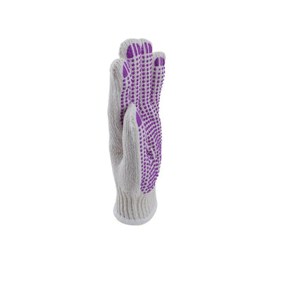 Proval Poly D Poly Cotton PVC Dots Glove