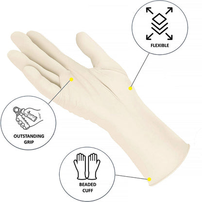 Proval Securitex LP Latex Examination Glove