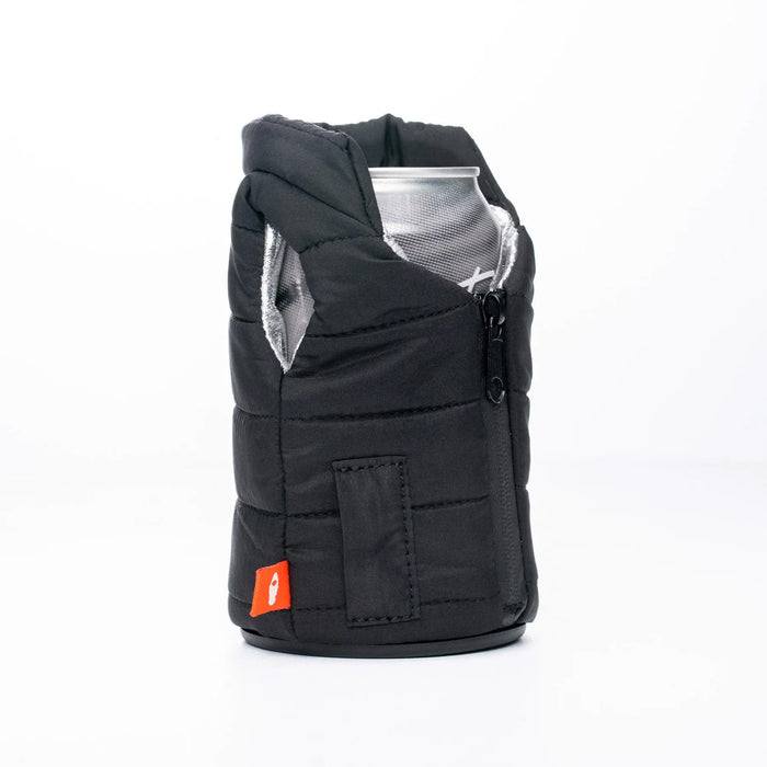 Custom Puffin Puffy Vest Coozie - Corporate Gifts