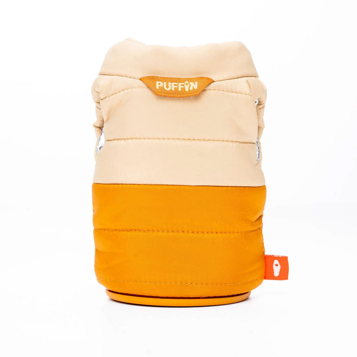 Custom Puffin Puffy Vest Coozie - Corporate Gifts