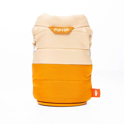 Custom Puffin Puffy Vest Coozie - Corporate Gifts