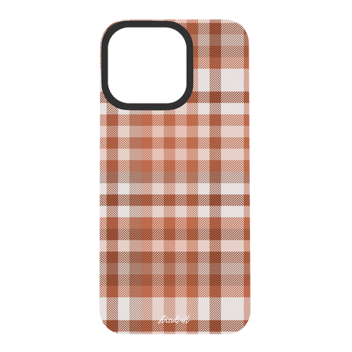 Pumpkin Plaid Stardust Snap