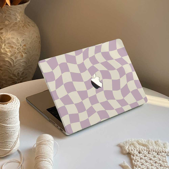 Purple Chessboard | Macbook Case - IMCASE