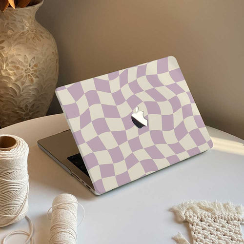 Purple Chessboard | Macbook Case - IMCASE