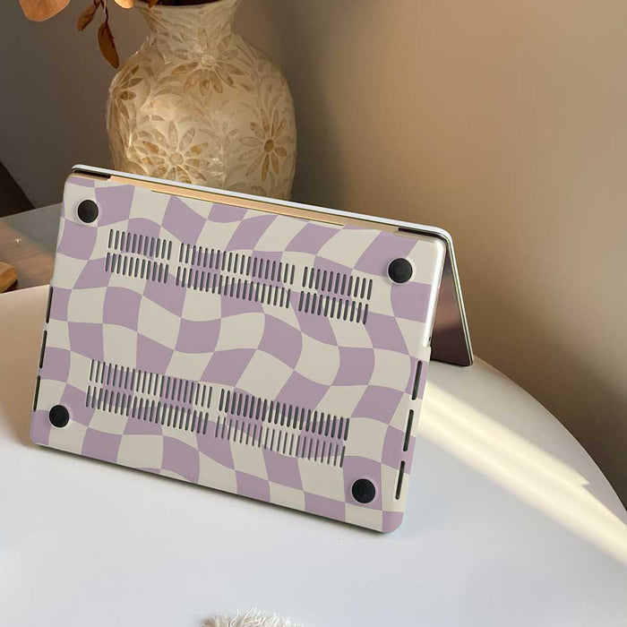 Purple Chessboard | Macbook Case - IMCASE