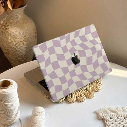 Purple Chessboard | Macbook Case - IMCASE