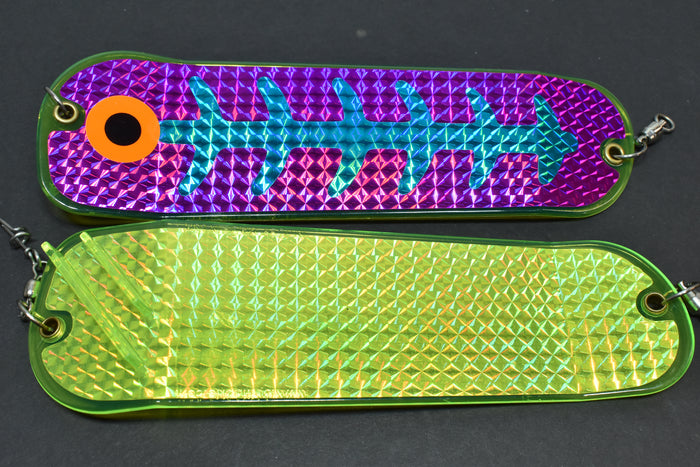 Purple Passion - 8" Double Finned Flasher