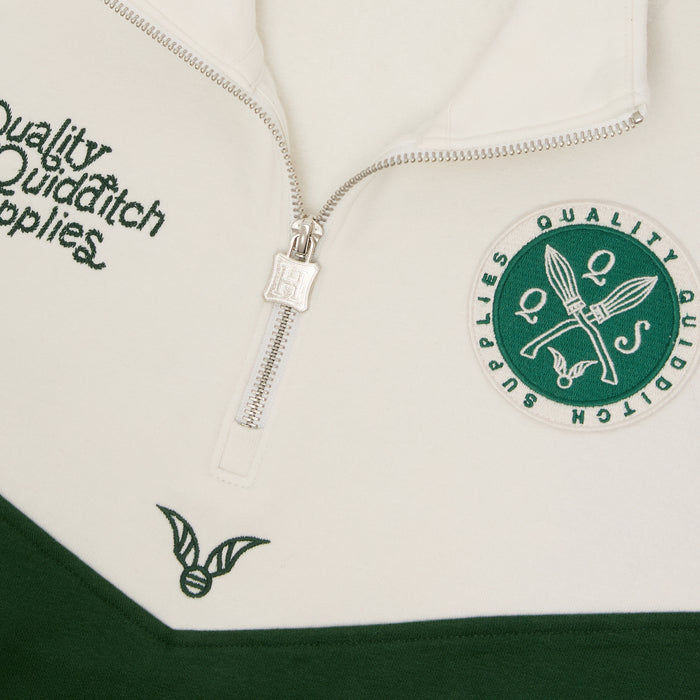 Quality Quidditch Supplies 3/4 Zip Sweatshirt