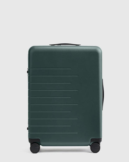 Dark Green Custom Quince Carry-on 21" Hard Shell Suitcase - Corporate Gifts