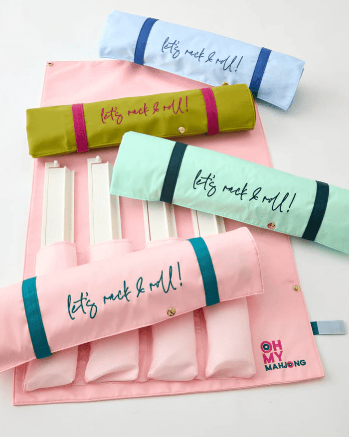 Oh My Mahjong Rack & Roll Bag (Choose Color)