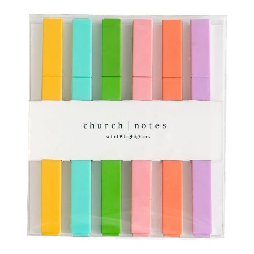 Church Notes Co. Radiant Highlights – Bible Study Highlighter