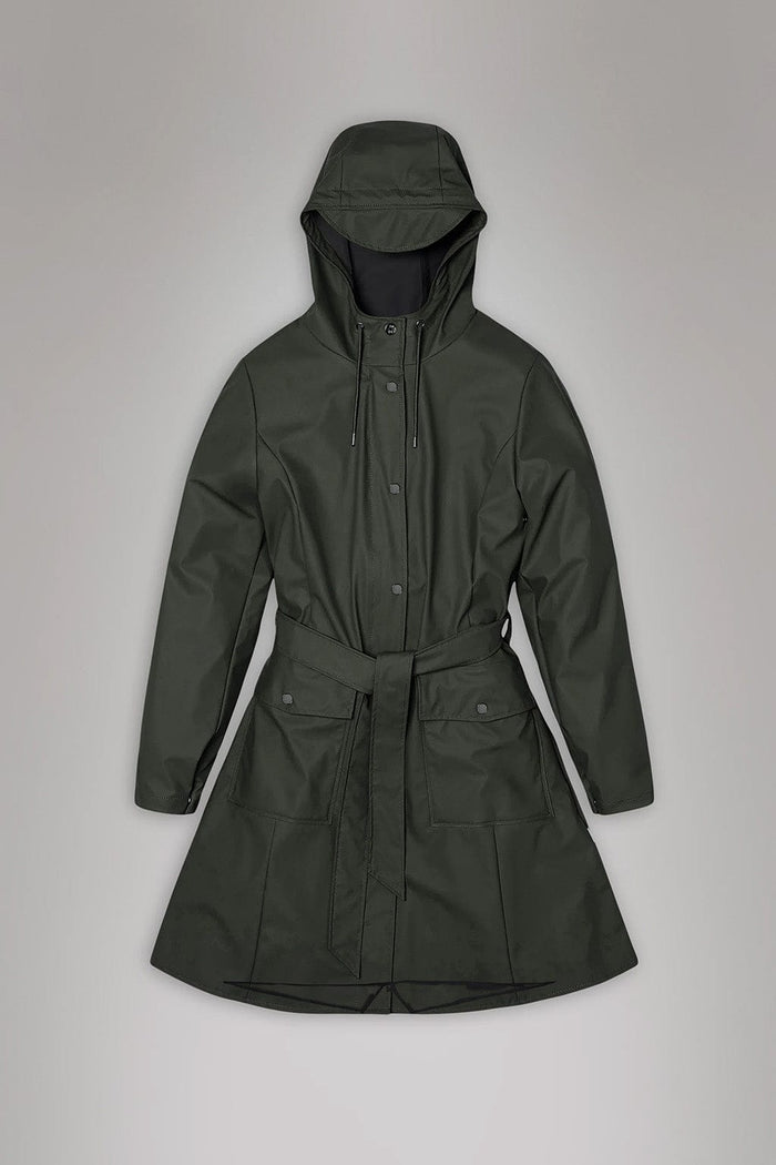 Green / XS Custom RAINS Curve W Jacket - Corporate Gifts