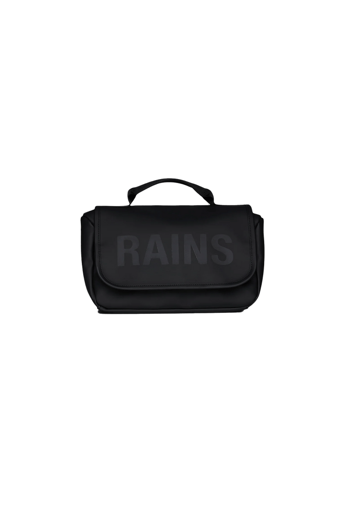 Black Custom RAINS Texel Wash Bag - Corporate Gifts