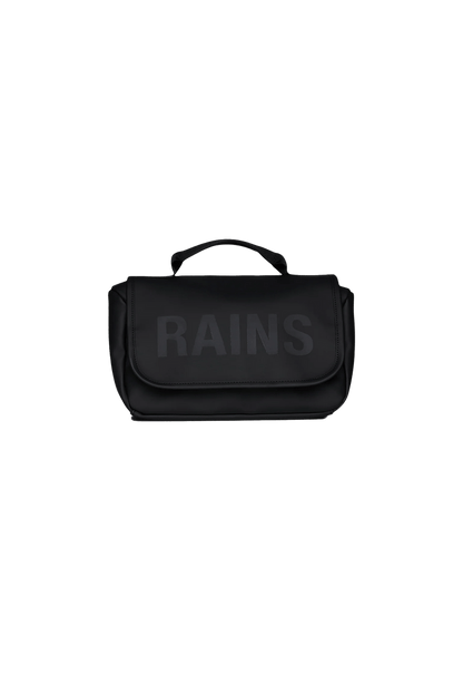Black Custom RAINS Texel Wash Bag - Corporate Gifts