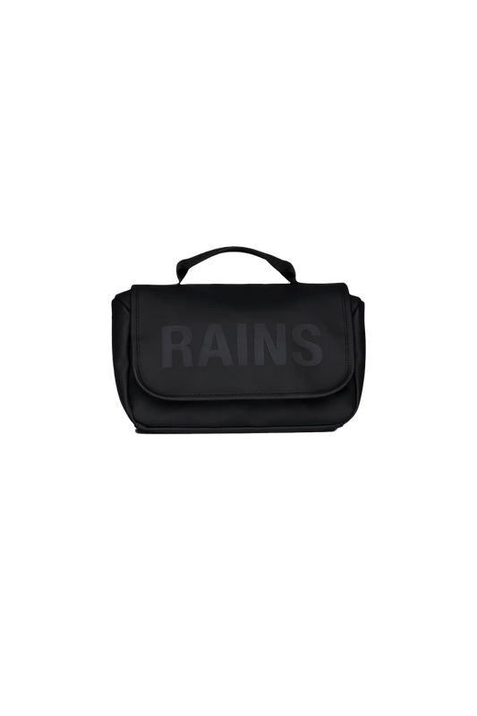 Black Custom RAINS Texel Wash Bag - Corporate Gifts