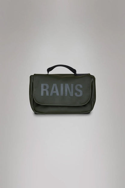 Green Custom RAINS Texel Wash Bag - Corporate Gifts