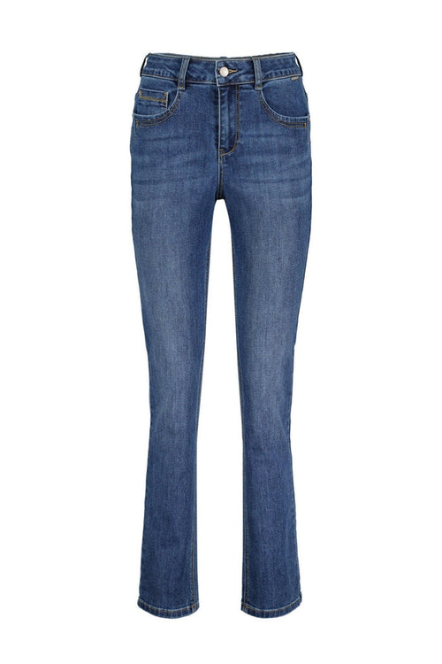 Red Button SRB3821 SS25 Kate Straight Jeans Stone Used Denim - Dotique - Red Button