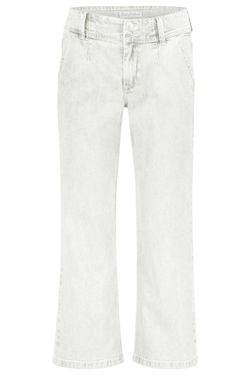 Red Button SRB4158 Off White Conny Highrise Wide Leg Jean - Dotique