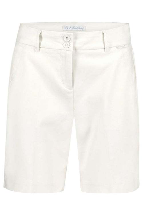 Red Button SRB4176 Ava Off White Smart Shorts - Dotique