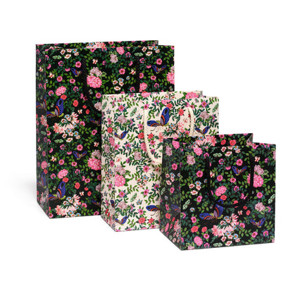 Red Cap Cards - Delicate Butterfly gift bags: Large