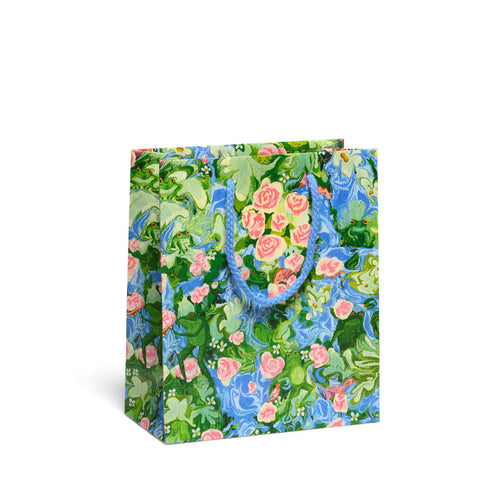 Red Cap Cards - Lily Pond gift bags: Medium