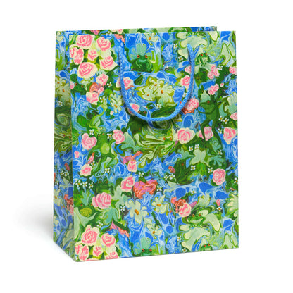 Red Cap Cards - Lily Pond gift bags: Medium