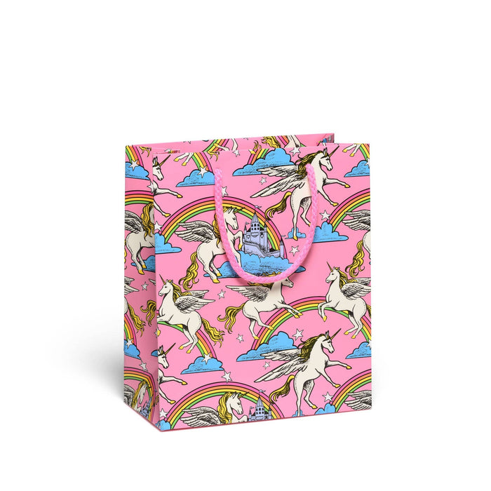 Red Cap Cards - Unicorn Queen gift bags: Medium